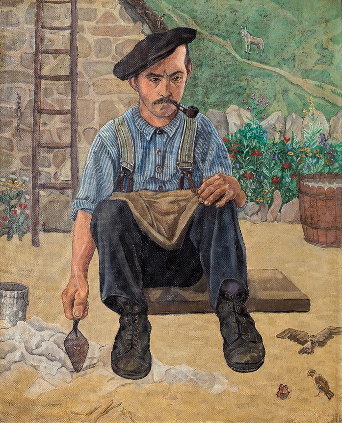 ManningSanders, Joan (1913 2002) ‘Young Andrew’ ABBOTT and HOLDER