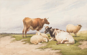 13. COOPER Thomas Sidney R.A. C.V.O (1803-1902) - Cattle and Sheep.