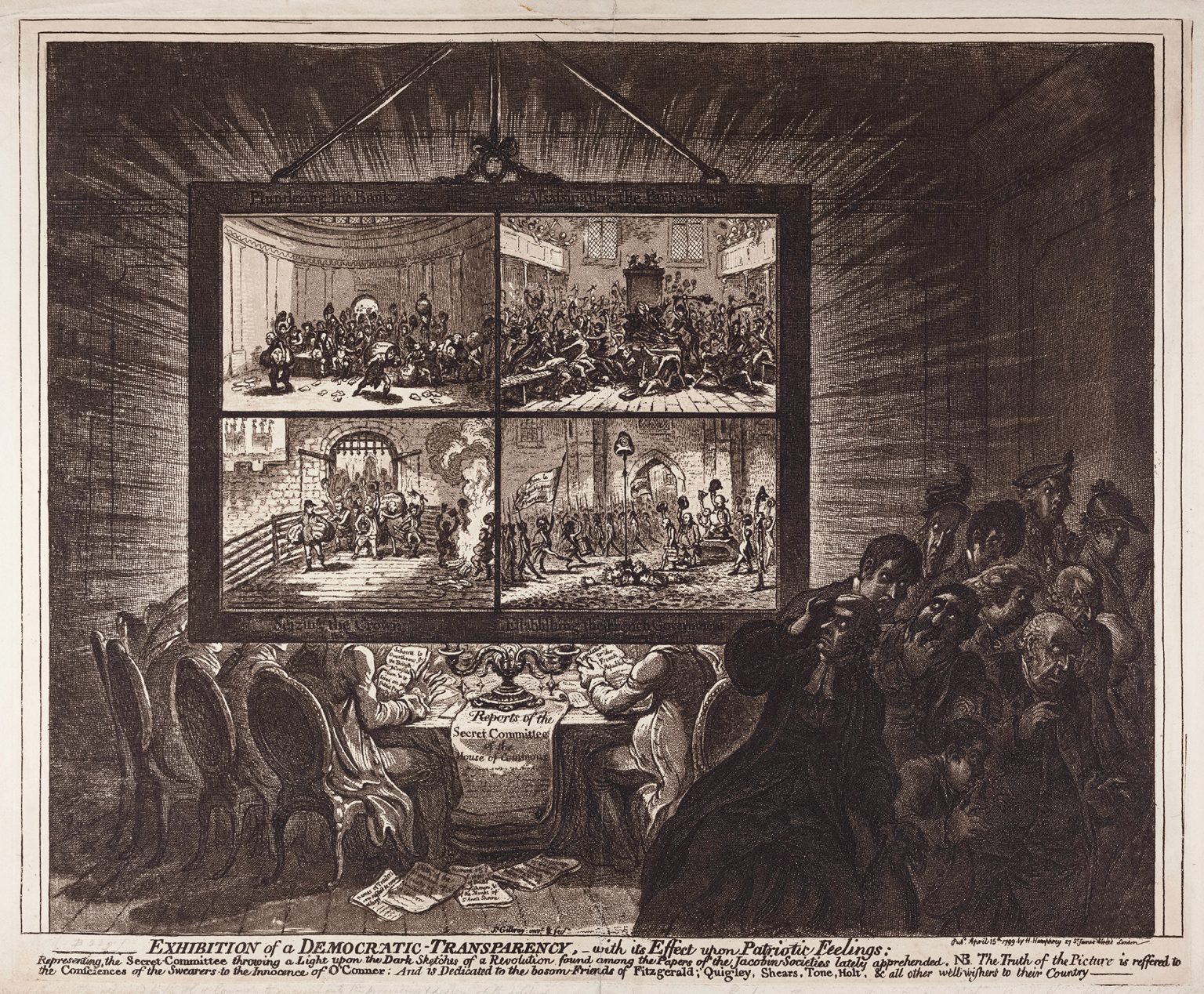 JAMES GILLRAY – SATIRES and CARICATURES | ABBOTT and HOLDER