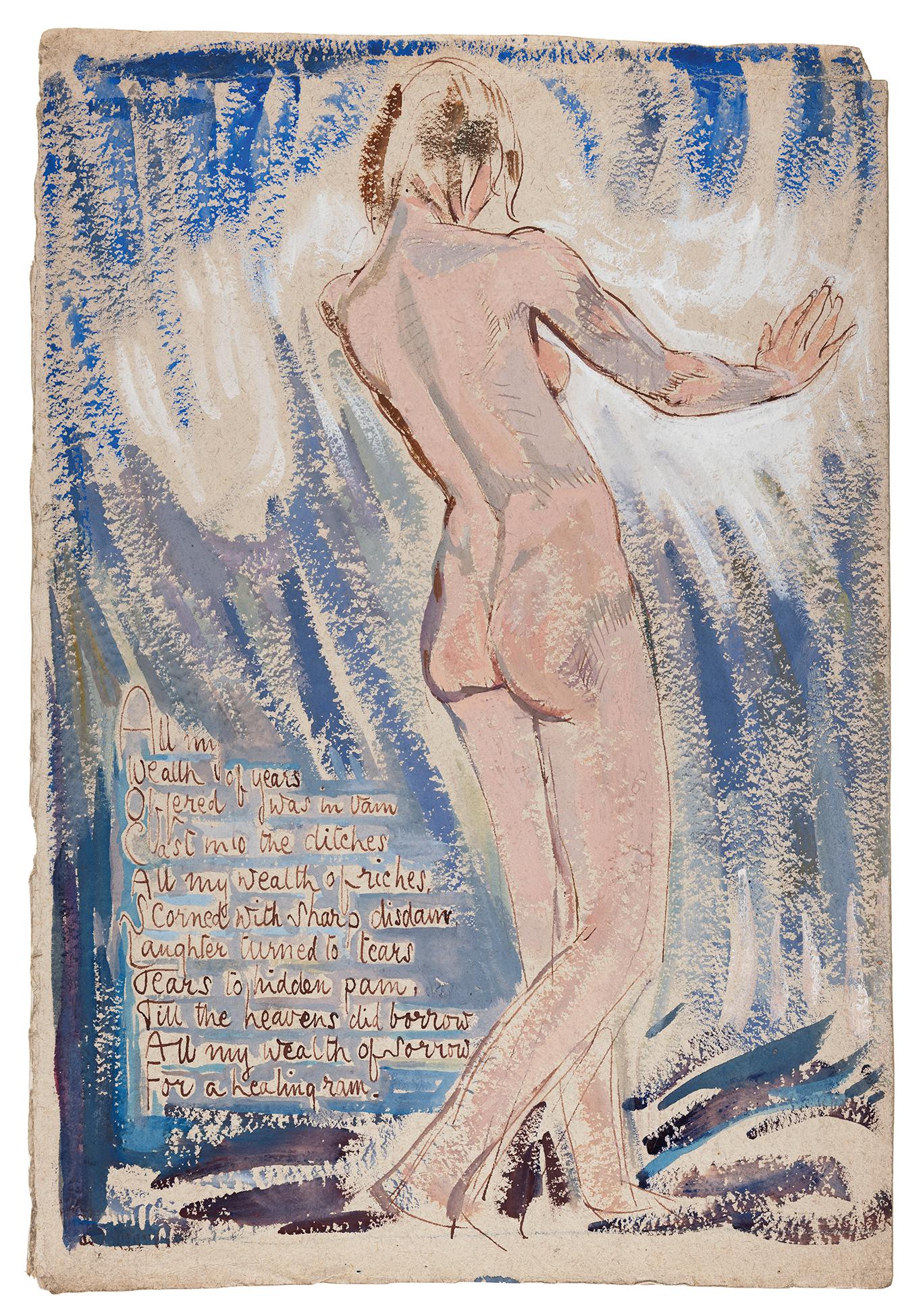 Clarke Hall, Edna (1879 – 1979) – ‘All my wealth of years offered was in vain …’.