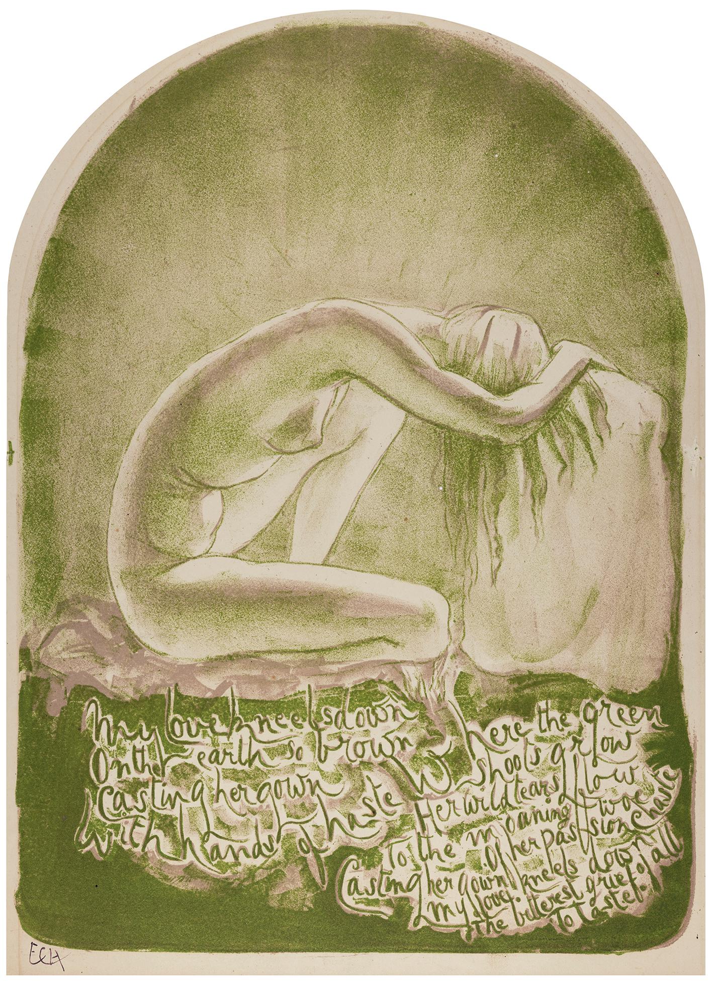 Clarke Hall, Edna (1879 – 1979) – ‘My love kneels down …’.