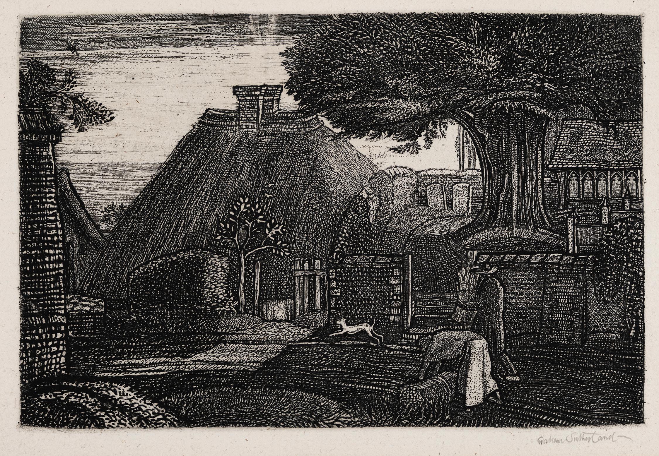 Sutherland O.M., Graham (1903 – 1980) – ‘St Mary Hatch’ (T.22 / C.28).