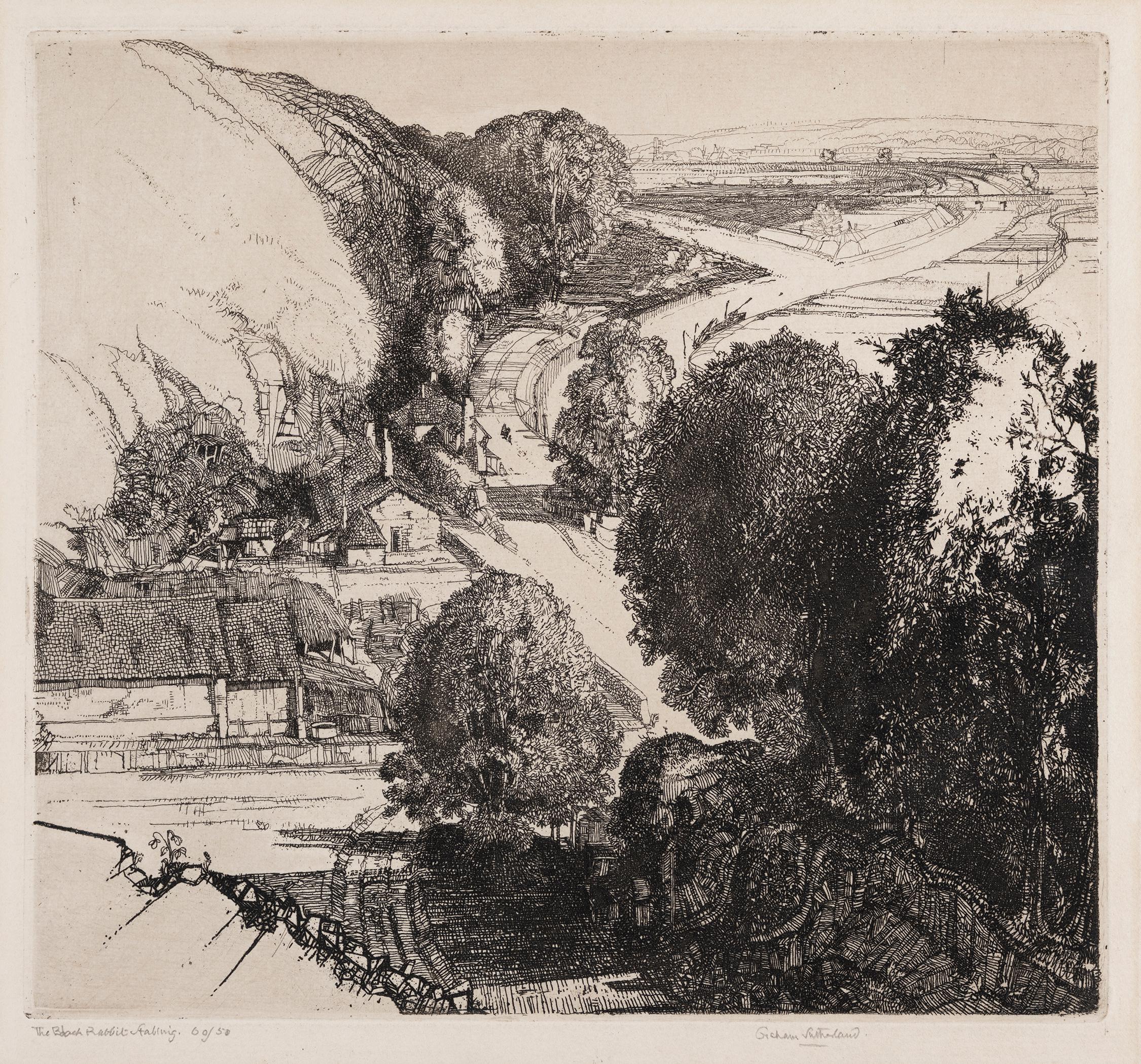 Sutherland O.M., Graham (1903 – 1980) – ‘The Black Rabbit’ (T.8 / C.12).