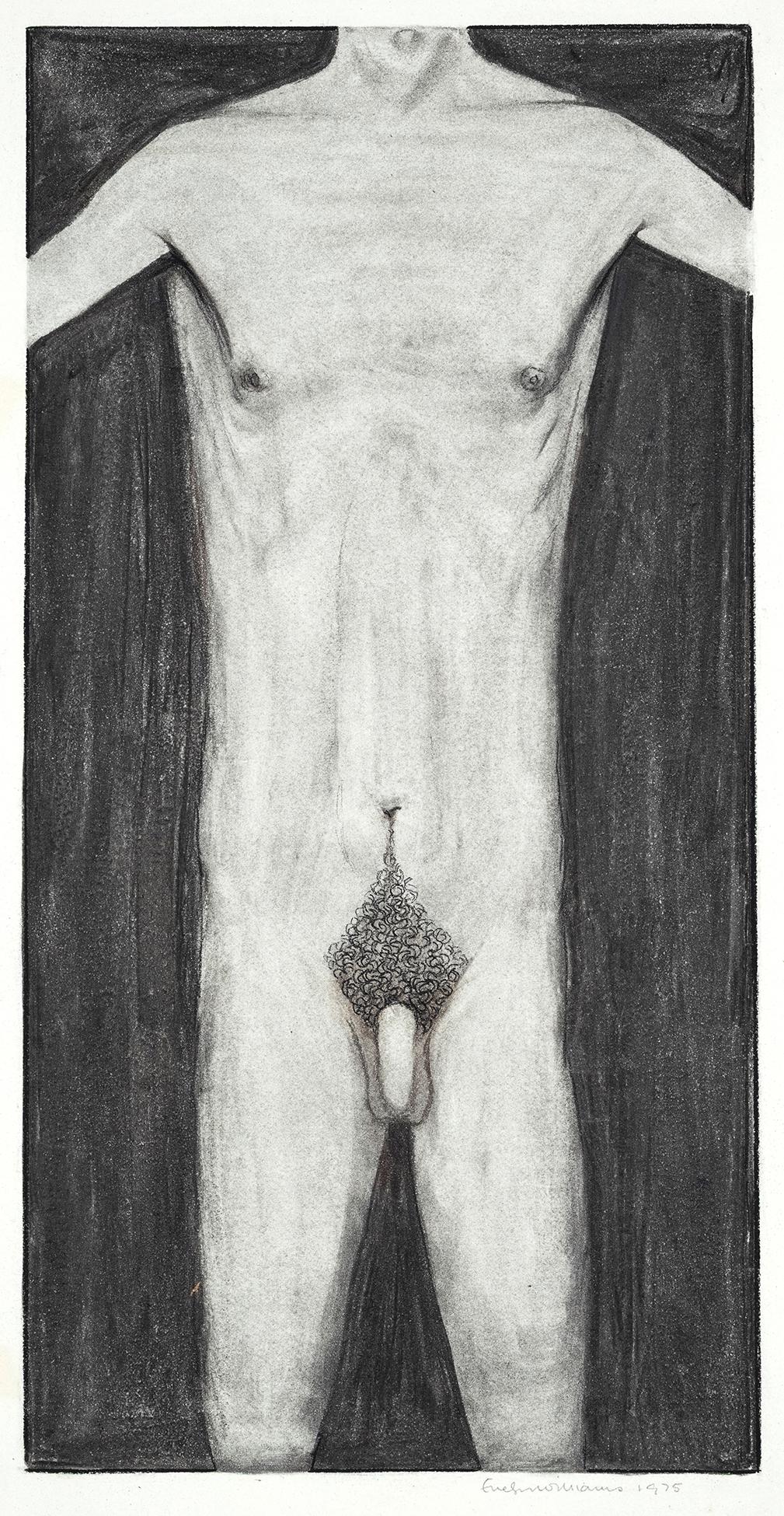 Williams, Evelyn (1929 – 2012) – Studies for ‘Man and Woman’.